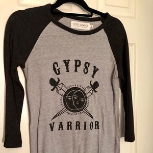 Gypsy warrior baseball tee